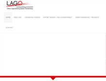 Tablet Screenshot of lago-bw.de